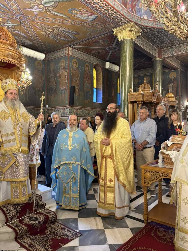 Στον Άγιο Νεκτάριο η επέτειος χειροτονίας του Επισκόπου Κερνίτσης Χρυσάνθου ΦΩΤΟ