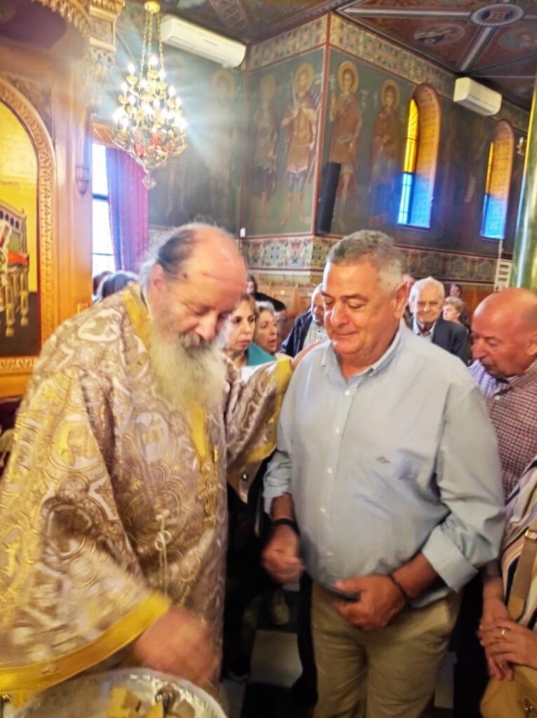 Στον Άγιο Νεκτάριο η επέτειος χειροτονίας του Επισκόπου Κερνίτσης Χρυσάνθου ΦΩΤΟ