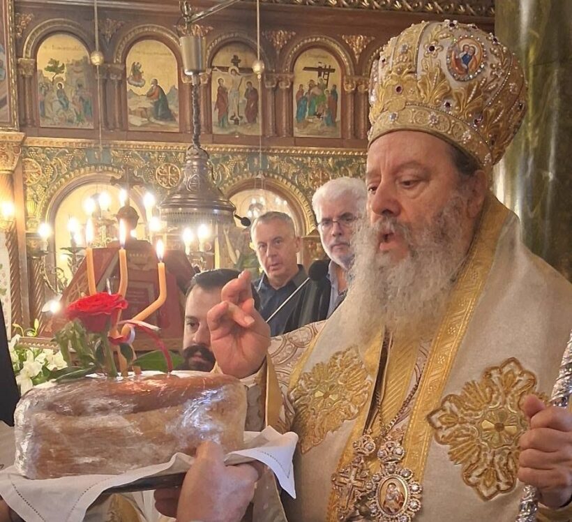 Φωτογραφία από τη 12η επετειακή χειροτονία του επισκόπου Κερνίτσης…