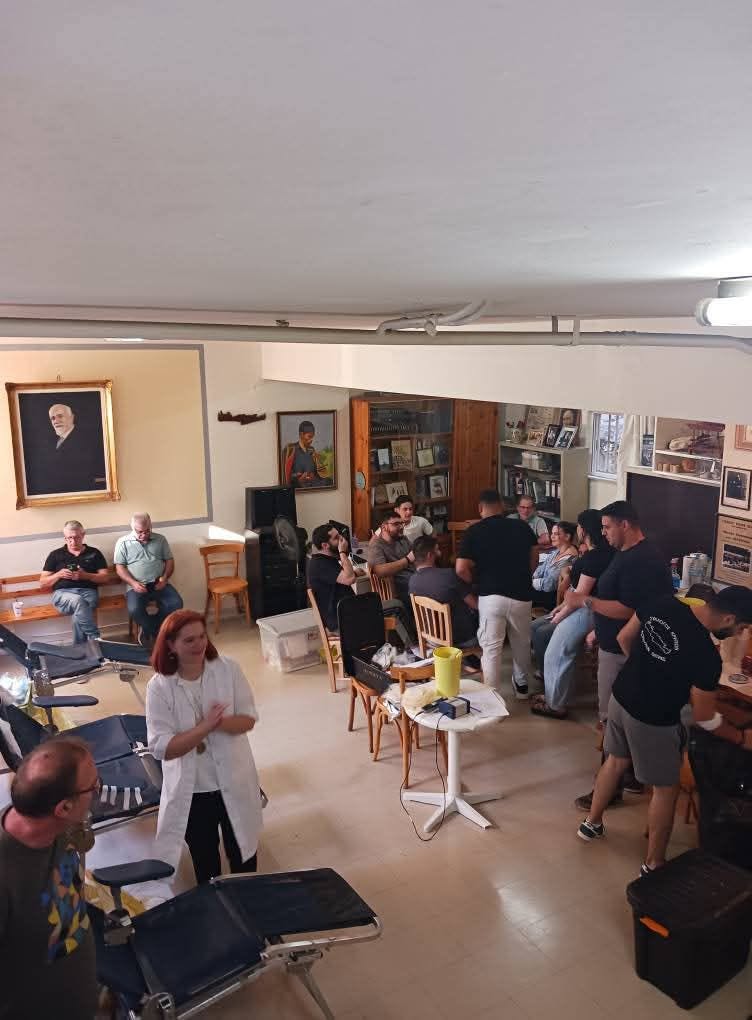Εθελοντική αιμοδοσία από Κρητικούς Συλλόγους και τον ΑΣΠΠΑΜΑ στην Πάτρα ΦΩΤΟ