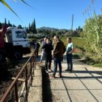 Λουσικά: Αυτοψία Φαρμάκη στα έργα που εκτελούνται στο ποτάμι ΦΩΤΟ