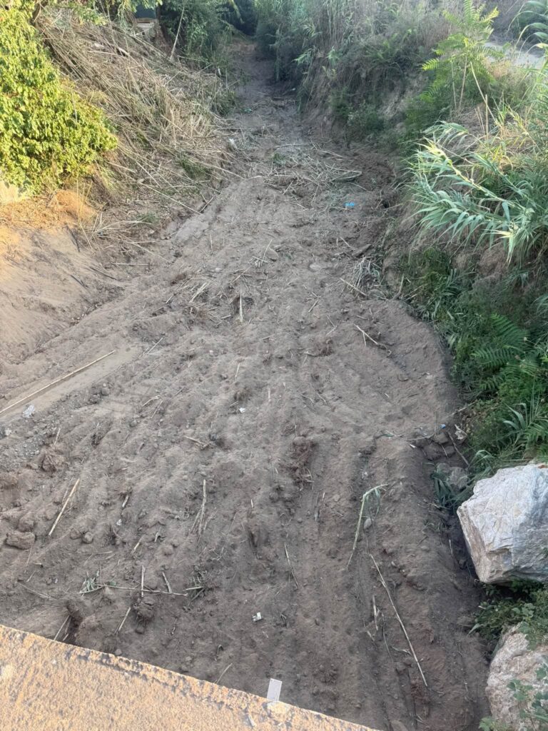 Λουσικά: Αυτοψία Φαρμάκη στα έργα που εκτελούνται στο ποτάμι ΦΩΤΟ