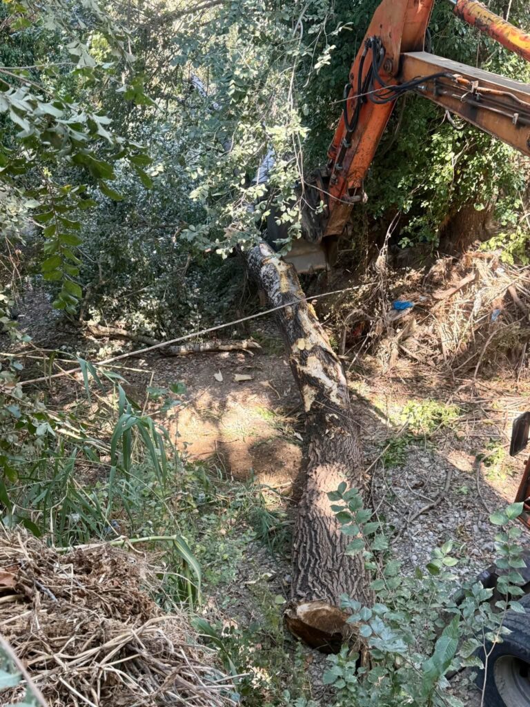 Λουσικά: Αυτοψία Φαρμάκη στα έργα που εκτελούνται στο ποτάμι ΦΩΤΟ