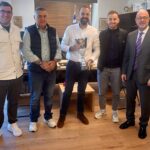 Υποδοχή της πρωταθλήτριας Beach Soccer «Νάπολη Πατρών» από τον Νεκτάριο Φαρμάκη