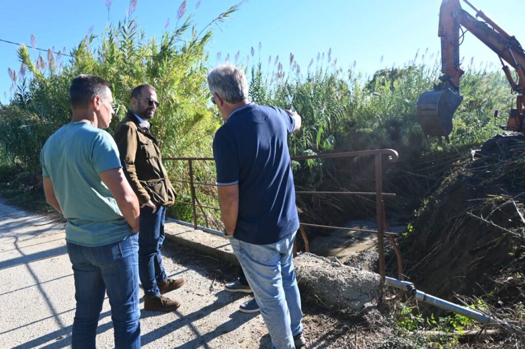 Αχαγιά: Πρόοδος στα αντιπλημμυρικά έργα σε ρέματα μετά τις πυρκαγιές ΦΩΤΟ