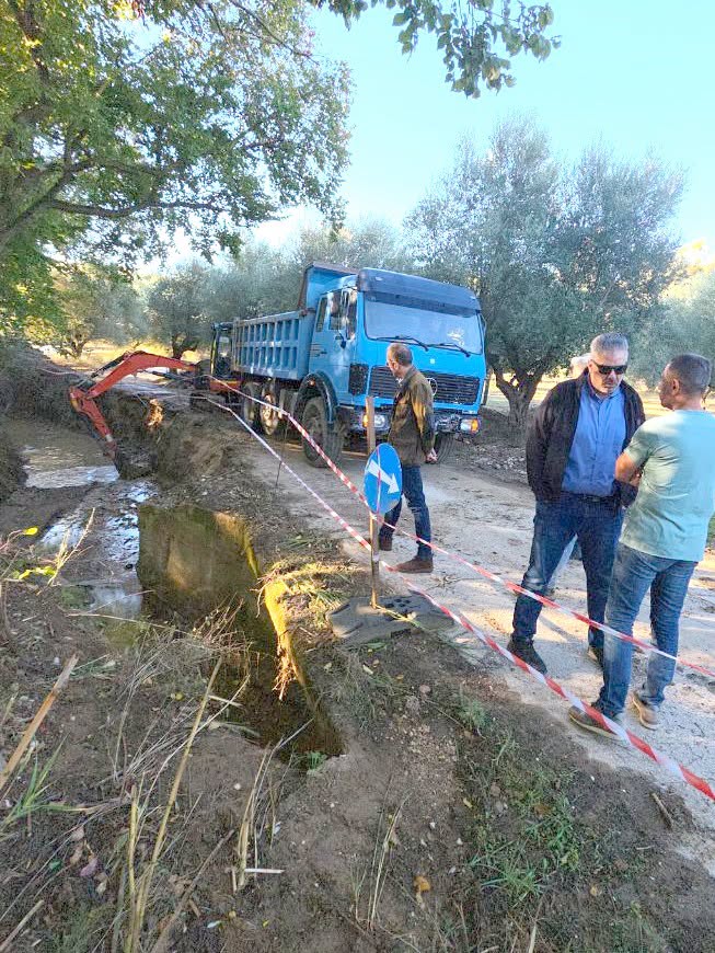 Αχαγιά: Πρόοδος στα αντιπλημμυρικά έργα σε ρέματα μετά τις πυρκαγιές ΦΩΤΟ
