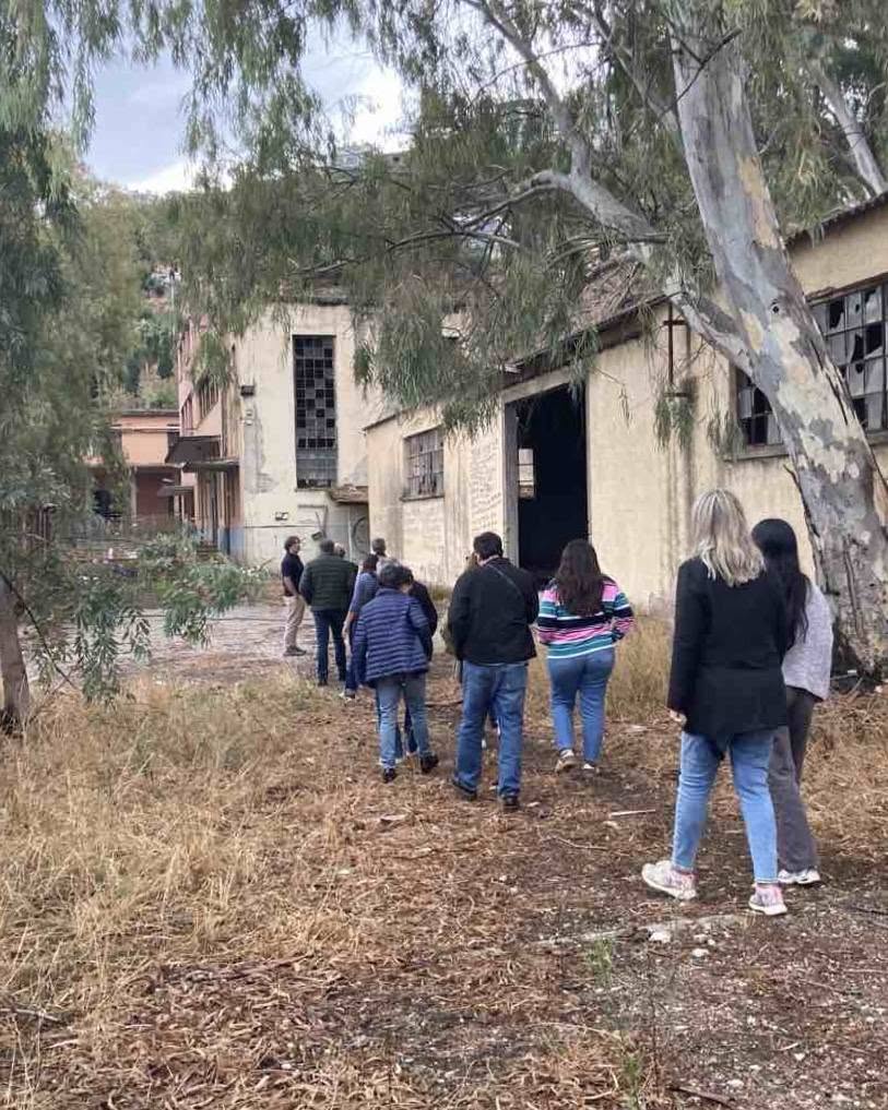 Επίσκεψη ευρωπαίων στην Παλαιά Χαρτοποιία Αιγίου ΦΩΤΟ
