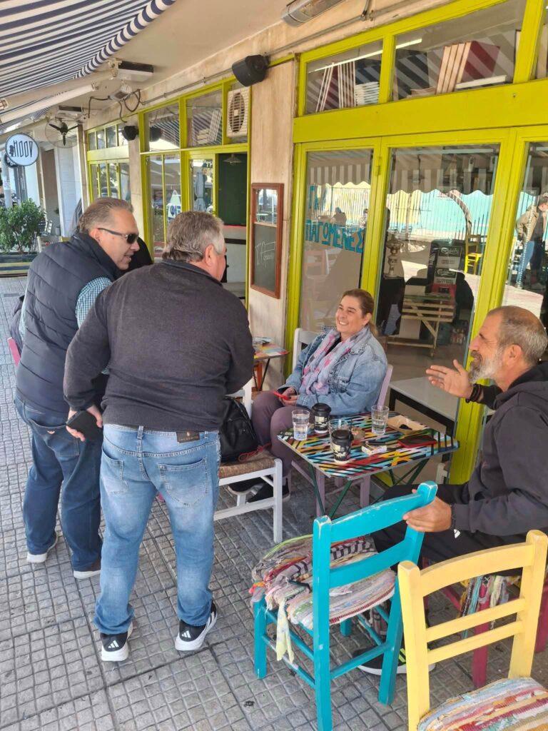 Πάτρα: Περιοδεία Σβόλη στη γειτονιά της Αγίας Σοφίας για τα παράπονα των κατοίκων ΦΩΤΟ
