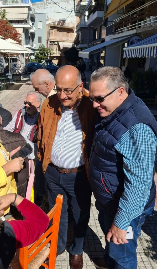 Πάτρα: Περιοδεία Σβόλη στη γειτονιά της Αγίας Σοφίας για τα παράπονα των κατοίκων ΦΩΤΟ