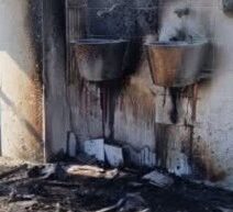 Φωτιά σε τουαλέτες στην οδό Ολυμπίας, Πάτρων‑Πύργου