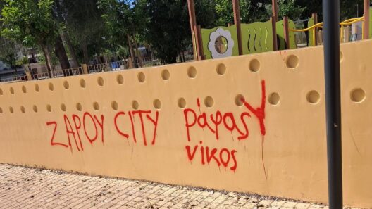 Πάτρα: Μετά την παράδοσή της, η πλατεία Ψάχου γέμισε σκουπίδια ΦΩΤΟ