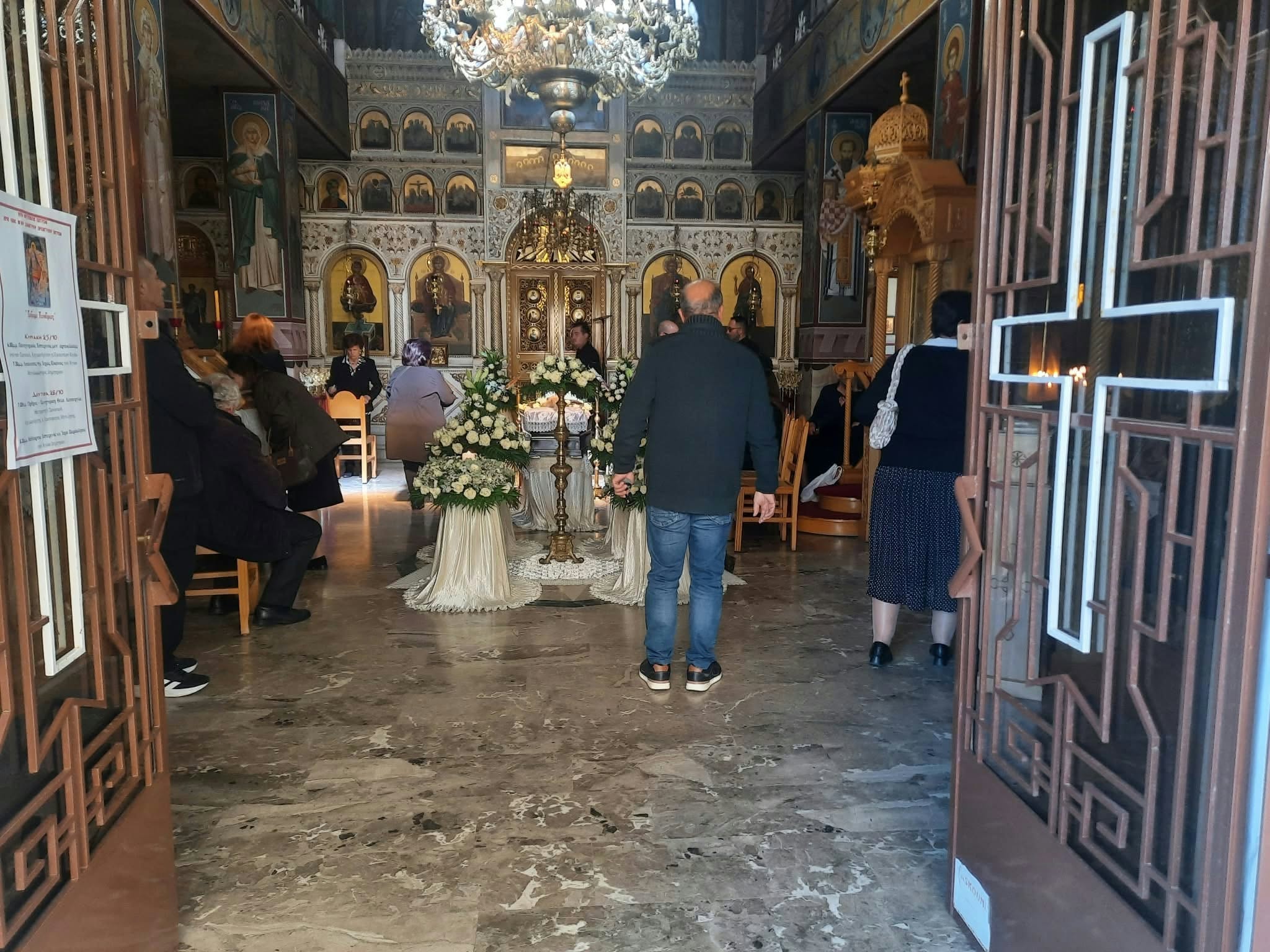 Πάτρα: Σε κλίμα συγκίνησης το τελευταίο «αντίο» στον Δημήτρη Κύζα ΦΩΤΟ