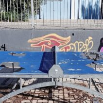 Πάτρα: Έναν χρόνο στα αζήτητα τα τραπέζια πινγκ-πονγκ στη πλατεία του Αγ. Αλεξίου