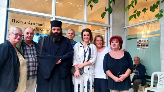 Αγιασμός της «Πύλης Πολιτισμού εν Πάτραις» για τη νέα χρονιά ΒΙΝΤΕΟ-ΦΩΤΟ