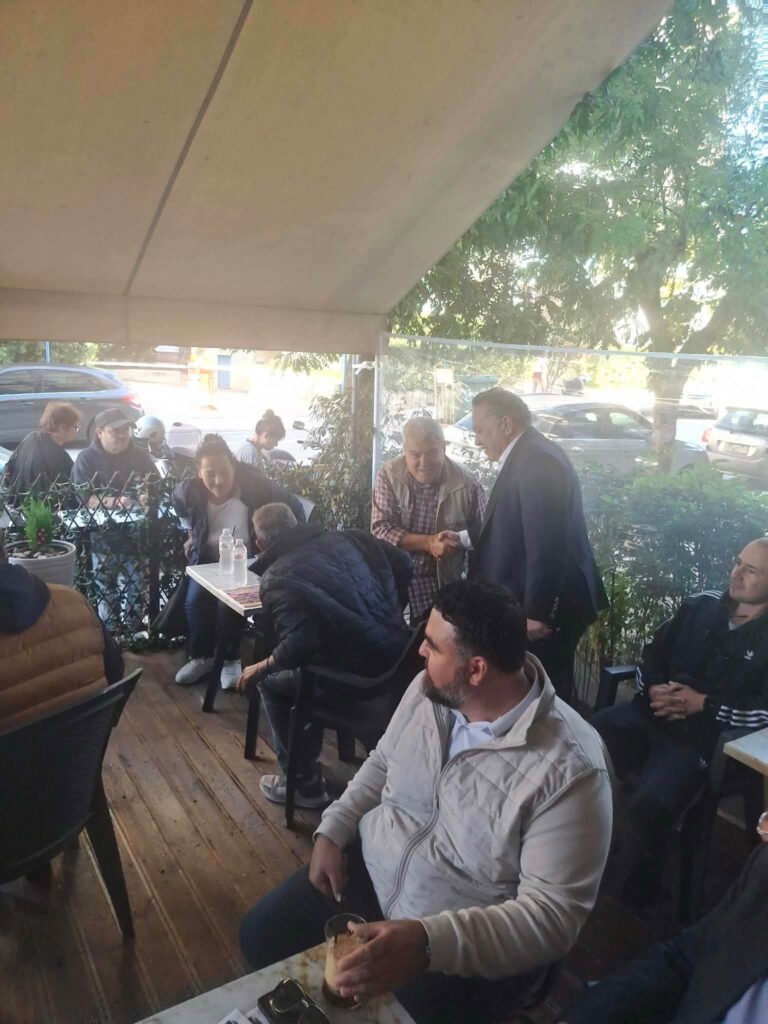 Πάτρα: Περιοδεία Σβόλη στην Αγυιά για προβλήματα και ανάγκες ΦΩΤΟ