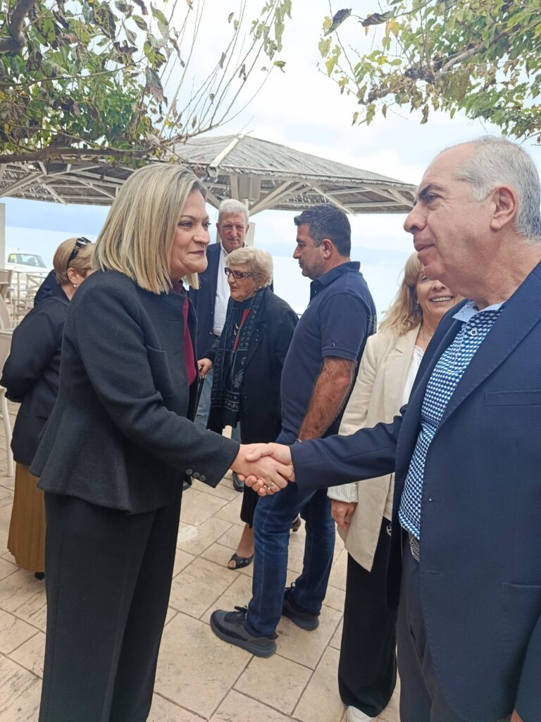Αιγείρα: Πολιτική εκδήλωση του ΠΑΣΟΚ Αχαΐας με τη Μάρα Κουκουδάκη ΦΩΤΟ
