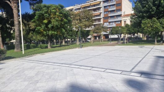 Πλατεία Όλγας στην Πάτρα μετά από φωτογραφία διέτειρνου