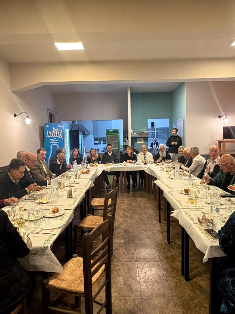 Σε Λαμπινού και Συλίβαινα η Χριστίνα Αλεξοπούλου για του Αγίου Δημητρίου ΦΩΤΟ