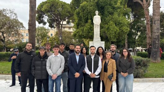 Πάτρα: Κατάθεση στεφάνου από την ΟΝΝΕΔ Αχαΐας στο Μνημείο Ελευθερίας ΦΩΤΟ 28 Πάτρα: Κατάθεση στεφάνου από την ΟΝΝΕΔ Αχαΐας στο Μνημείο Ελευθερίας ΦΩΤΟ