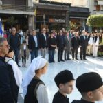 Πάτρα: Κατέθεσε στεφάνι η Αντιδήμαρχος Παιδείας, Κατερίνα Σίμου ΦΩΤΟ