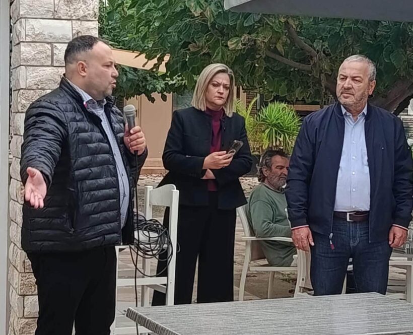 Αιγείρα: Πολιτική εκδήλωση του ΠΑΣΟΚ Αχαΐας με τη Μάρα Κουκουδάκη ΦΩΤΟ