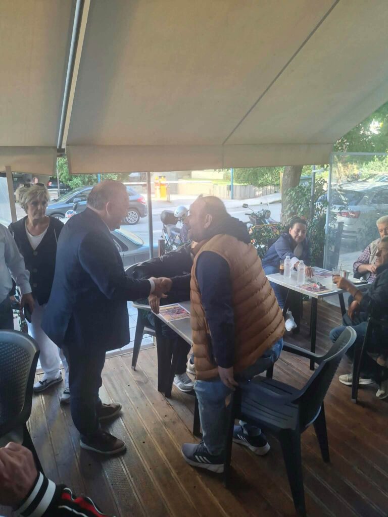 Πάτρα: Περιοδεία Σβόλη στην Αγυιά για προβλήματα και ανάγκες ΦΩΤΟ