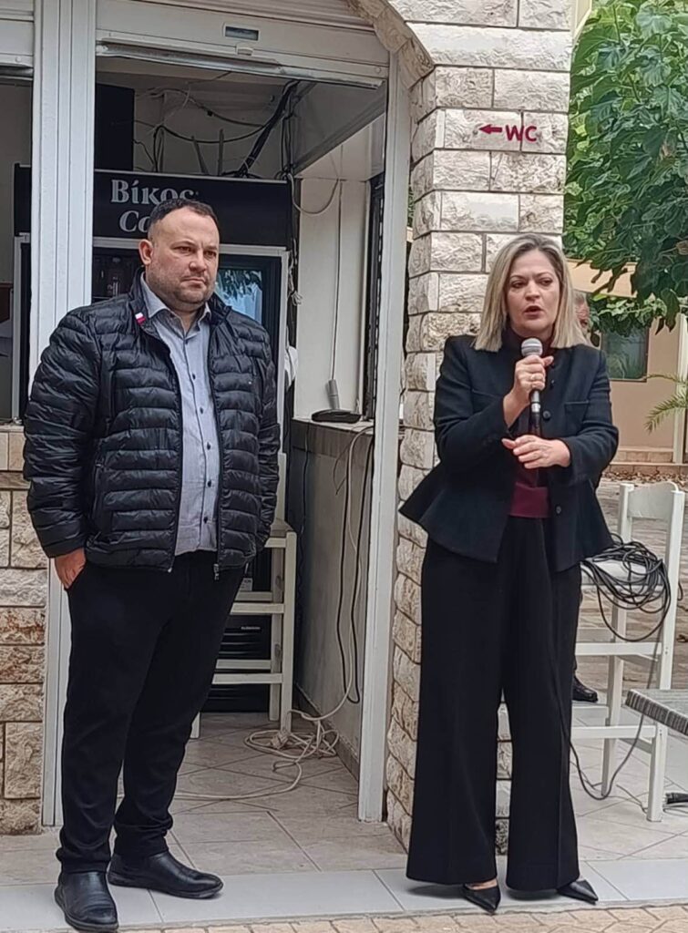 Αιγείρα: Πολιτική εκδήλωση του ΠΑΣΟΚ Αχαΐας με τη Μάρα Κουκουδάκη ΦΩΤΟ