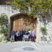 Σπουδαστές «Τεχνολογίας και Ελέγχου Τροφίμων και Ποτών» στην ιστορική Οινοποιία Achaia Clauss ΦΩΤΟ