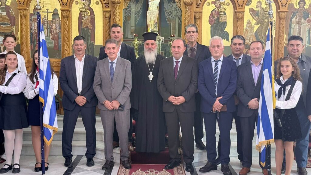 Ο Ανδρέας Φίλιας στην Κάτω Αχαΐα για την Επέτειο της 28ης Οκτωβρίου ΦΩΤΟ