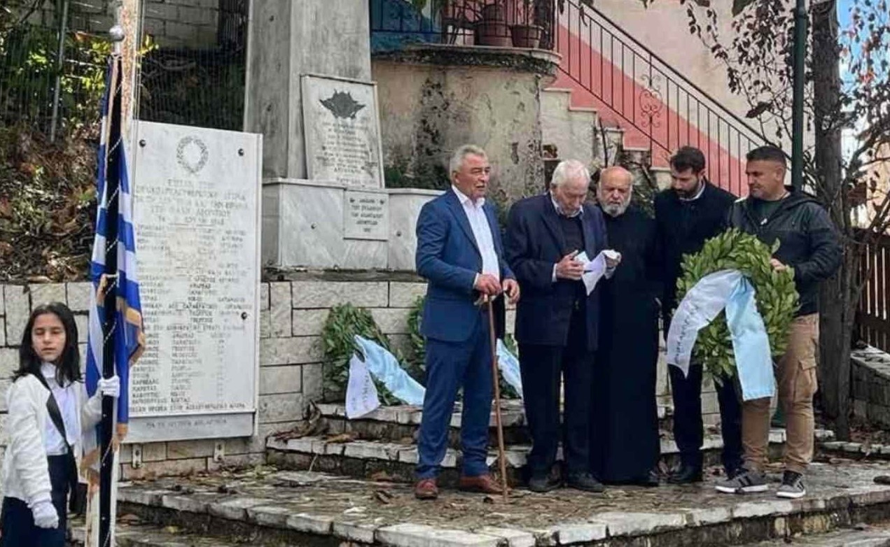 Λεόντιο: «Αγέρωχος παππούς» και για χρόνια κοινοτάρχης απήγγειλε ποίημα για την 28η Οκτωβρίου ΒΙΝΤΕΟ