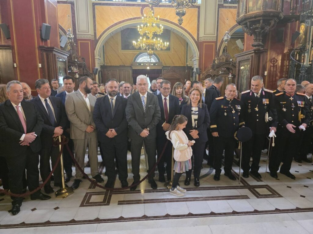 Στην Πάτρα ο Φωκίωνας Ζαΐμης για την 28η Οκτωβρίου ΦΩΤΟ