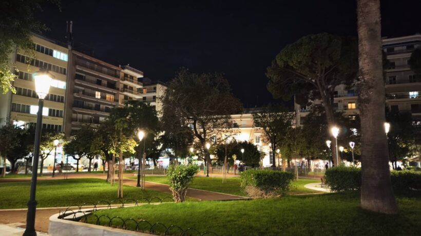 Βανδαλισμός στην Πλατεία Εθνικής Αντίστασης στην Πάτρα