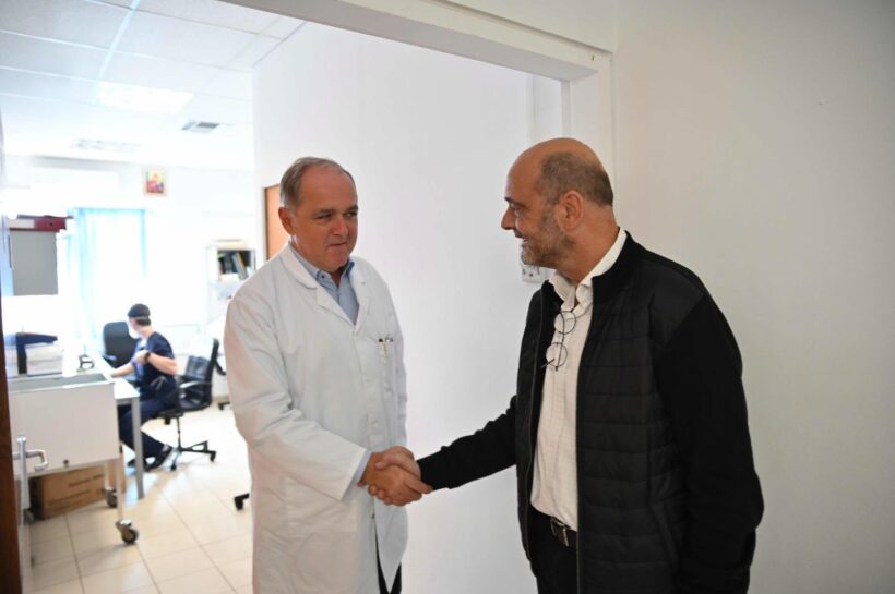 Πάτρα: Επίσκεψη του υφυπουργού Ιάσονα Φωτήλα στο Πανεπιστημιακό Νοσοκομείο ΦΩΤΟ 4 Πάτρα: Επίσκεψη του υφυπουργού Ιάσονα Φωτήλα στο Πανεπιστημιακό Νοσοκομείο ΦΩΤΟ