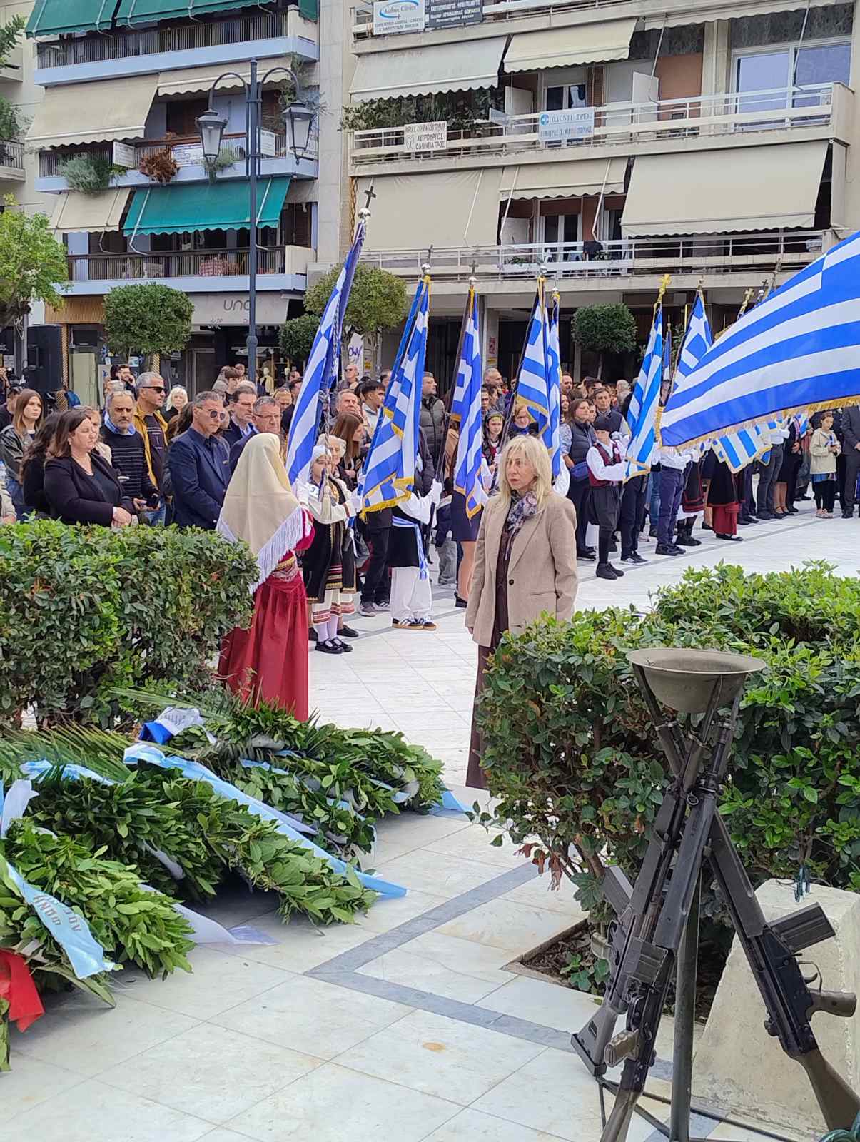 Στεφάνια σε Πάτρα και Δυτική Αχαΐα από τη Δημοτική Οργάνωση Πάτρας