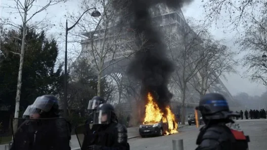 Νέες διαδηλώσεις στη Γαλλία – Η απόφαση για την παρουσία στρατιωτικών δυνάμεων