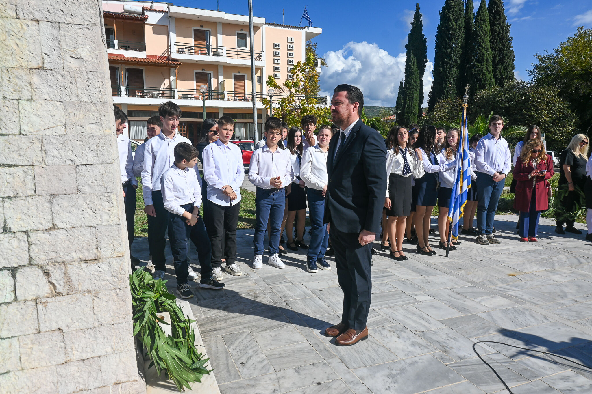 Αρχαία Ολυμπία: Μαθητική παρέλαση και εκδηλώσεις μνήμης ΦΩΤΟ 39 Αρχαία Ολυμπία: Μαθητική παρέλαση και εκδηλώσεις μνήμης ΦΩΤΟ