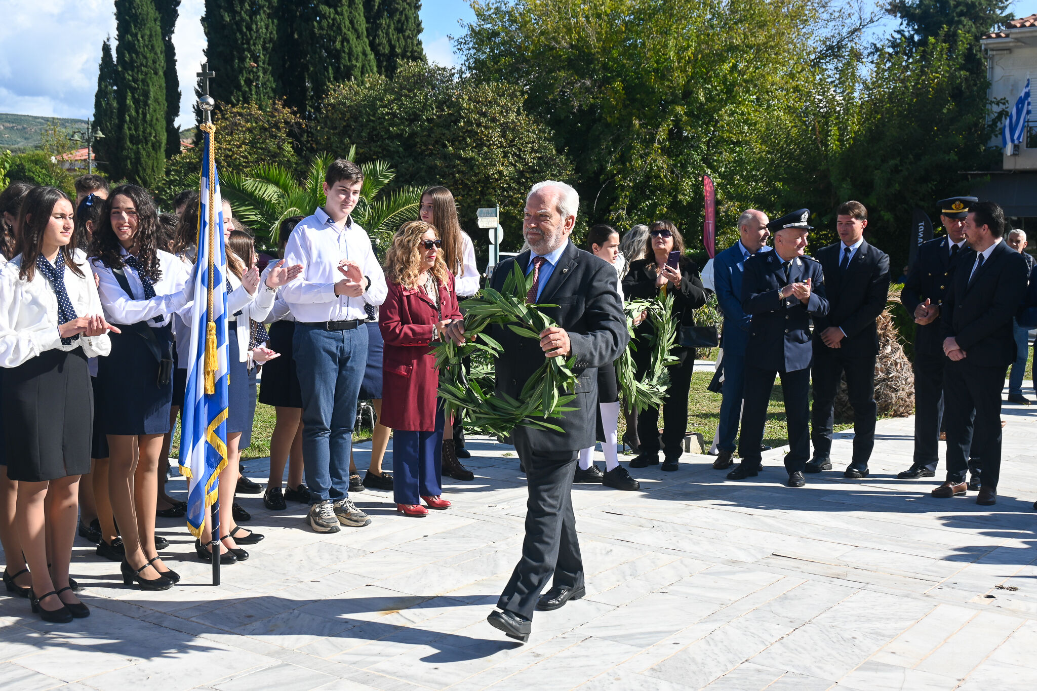 Αρχαία Ολυμπία: Μαθητική παρέλαση και εκδηλώσεις μνήμης ΦΩΤΟ 37 Αρχαία Ολυμπία: Μαθητική παρέλαση και εκδηλώσεις μνήμης ΦΩΤΟ