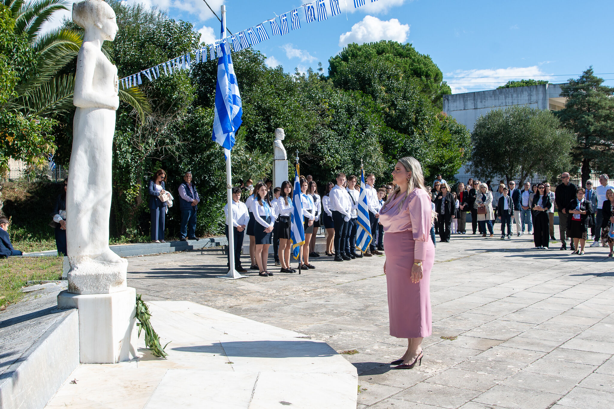 Αρχαία Ολυμπία: Μαθητική παρέλαση και εκδηλώσεις μνήμης ΦΩΤΟ 23 Αρχαία Ολυμπία: Μαθητική παρέλαση και εκδηλώσεις μνήμης ΦΩΤΟ