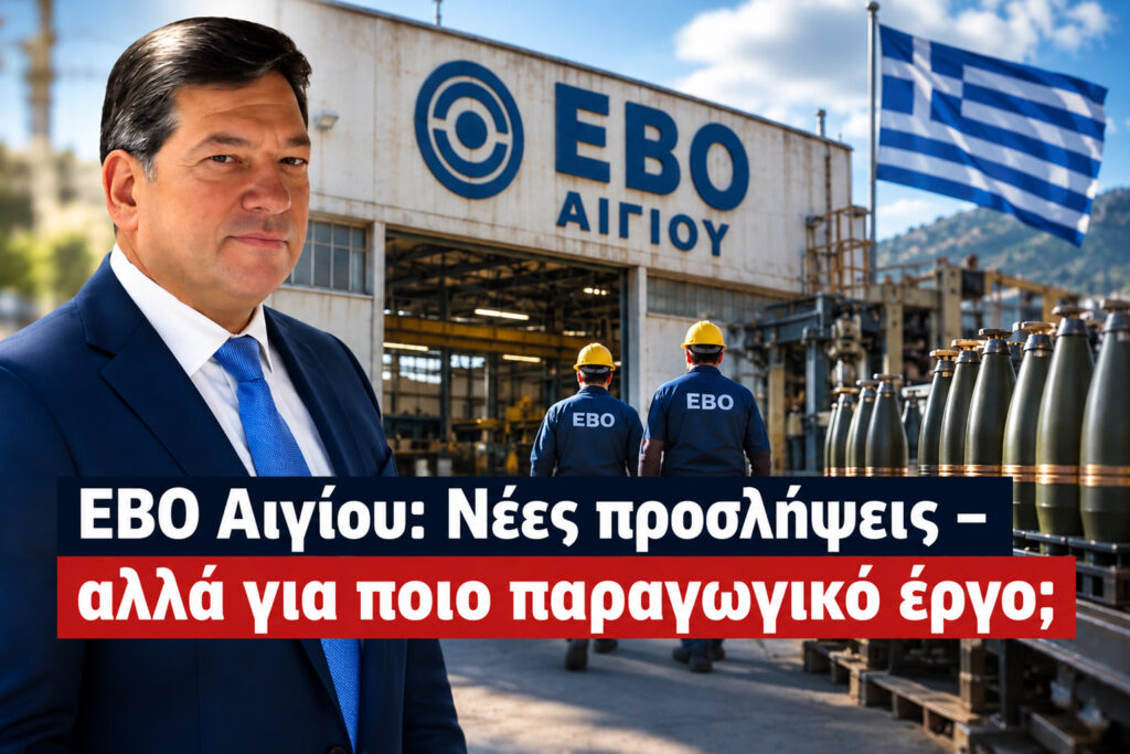 «ΕΒΟ Αιγίου: Νέες προσλήψεις - αλλά για ποιο παραγωγικό έργο;» 5 «ΕΒΟ Αιγίου: Νέες προσλήψεις - αλλά για ποιο παραγωγικό έργο;»