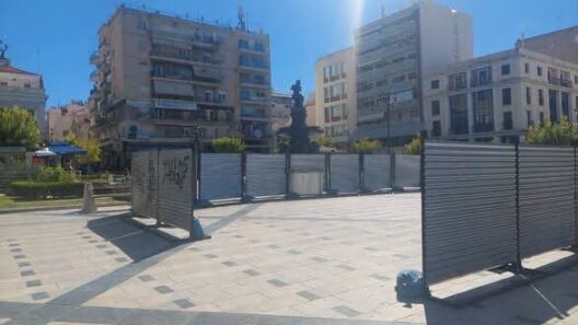 Πάτρα: Ο σχεδιασμός και το χρονοδιάγραμμα των έργων στην πλατεία Γεωργίου