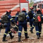 Αχαΐα: Επιχείρηση της Πυροσβεστικής στον Βουραϊκό - Για την ασφαλή απομάκρυνση οικογένειας