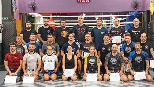 Στο σεμινάριο Submission MMA ο Στράτωνα Αιγίου 12 Ο Στρατών Αιγίου και ο Γιάννης Μίξος στο σεμινάριο Submission MMA 2026