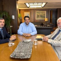 Ήλιδα: Συνάντηση του Δημάρχου με τον Υπουργό Εσωτερικών, Θ. Λιβάνιο