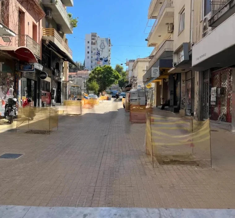 Πάτρα: Στην τελική ευθεία η ανάπλαση της Γεροκωστοπούλου με άμεση ολοκλήρωση ΦΩΤΟ