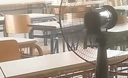 Πάτρα: Νέες αποκαλύψεις για το 6ο Λύκειο – Ανεμιστήρας αντί για κλιματιστικό στην αίθουσα όπου έπεσε η οροφή ΒΙΝΤΕΟ-ΦΩΤΟ