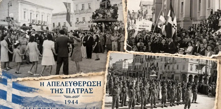 Πάτρα: Τριήμερο εκδηλώσεων για τα 82 χρόνια από την Απελευθέρωση