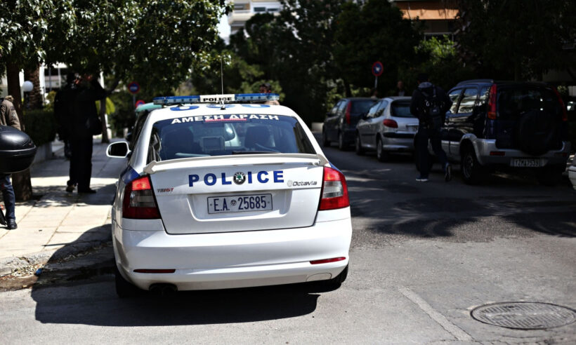 Λογότυπο ή σήμα της Αστυνομίας σε κυκλικό σχήμα