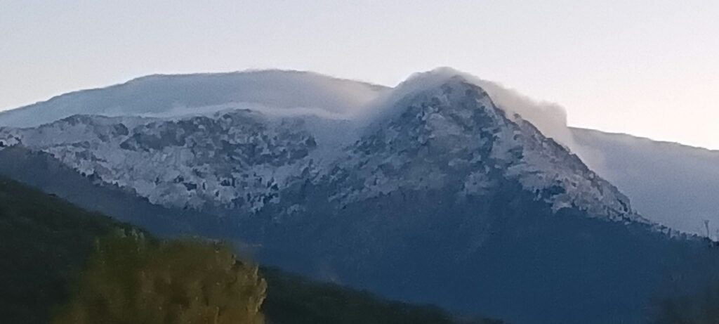 Χιόνι στα ορεινά του Χελμού στην Αχαΐα