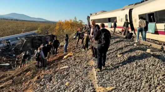 Ισπανία: Δεκάδες νεκροί σε σύγκρουση τρένων ΒΙΝΤΕΟ 13 Ισπανία: Δεκάδες νεκροί σε σύγκρουση τρένων ΒΙΝΤΕΟ