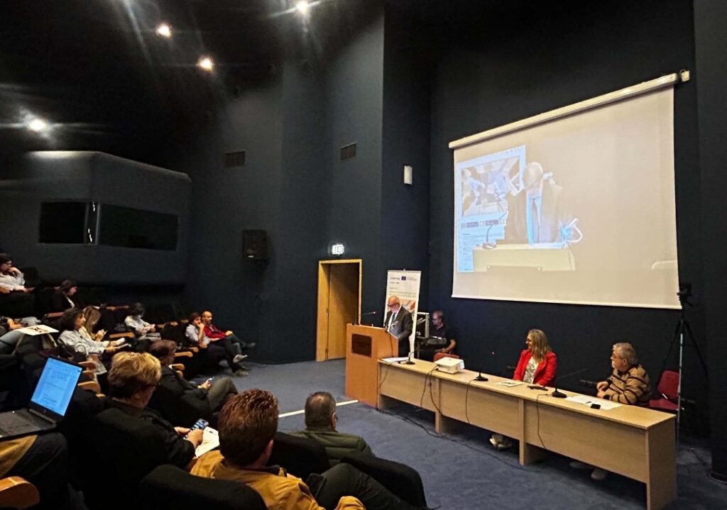 Θεματική συνδιάσκεψη του Ευρωπαϊκού έργου ENERGIΕ για την παλιά Χαρτοποιία Αιγίου ΦΩΤΟ